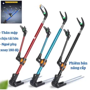 [Tặng 1 Lưỡi Câu Cho Khách Hàng Mua Hôm Nay] Gác cần Câu Đài Ultra Light Phiên Bản Nâng Cấp Size 2m1, 2m4