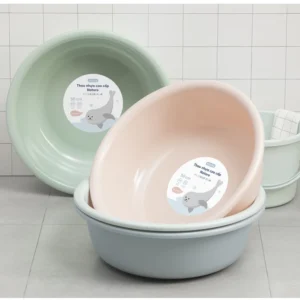 Châu giặt quần áo, Thau rửa mặt, Thau nhưa cao cấp Notoro - Chính hãng inochi tiêu chuẩn nhật bản